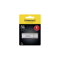 Intenso 8GB 20 ALU Line silver